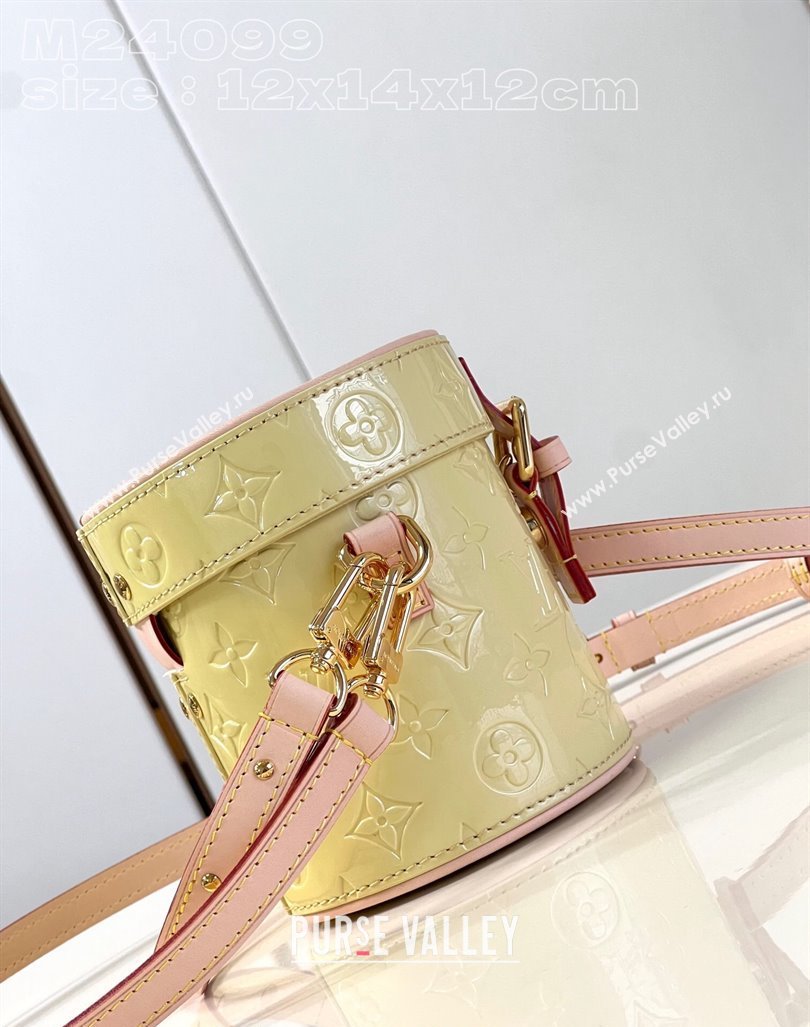 Louis Vuitton Astor Mini Bag in Monogram Vernis Leather M24099 Chic Pink/Yellow 2024 New LV Remix (KI-240221063)