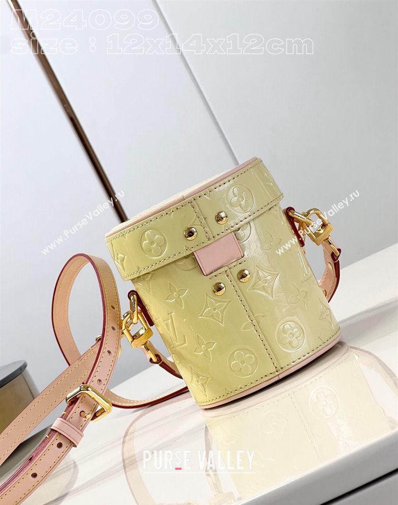 Louis Vuitton Astor Mini Bag in Monogram Vernis Leather M24099 Chic Pink/Yellow 2024 New LV Remix (KI-240221063)