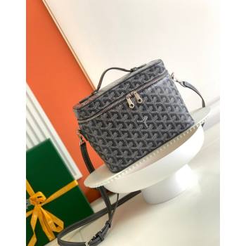 Goyard Muse Vanity Case Grey 2024 8037 (ZHANG-240221018)