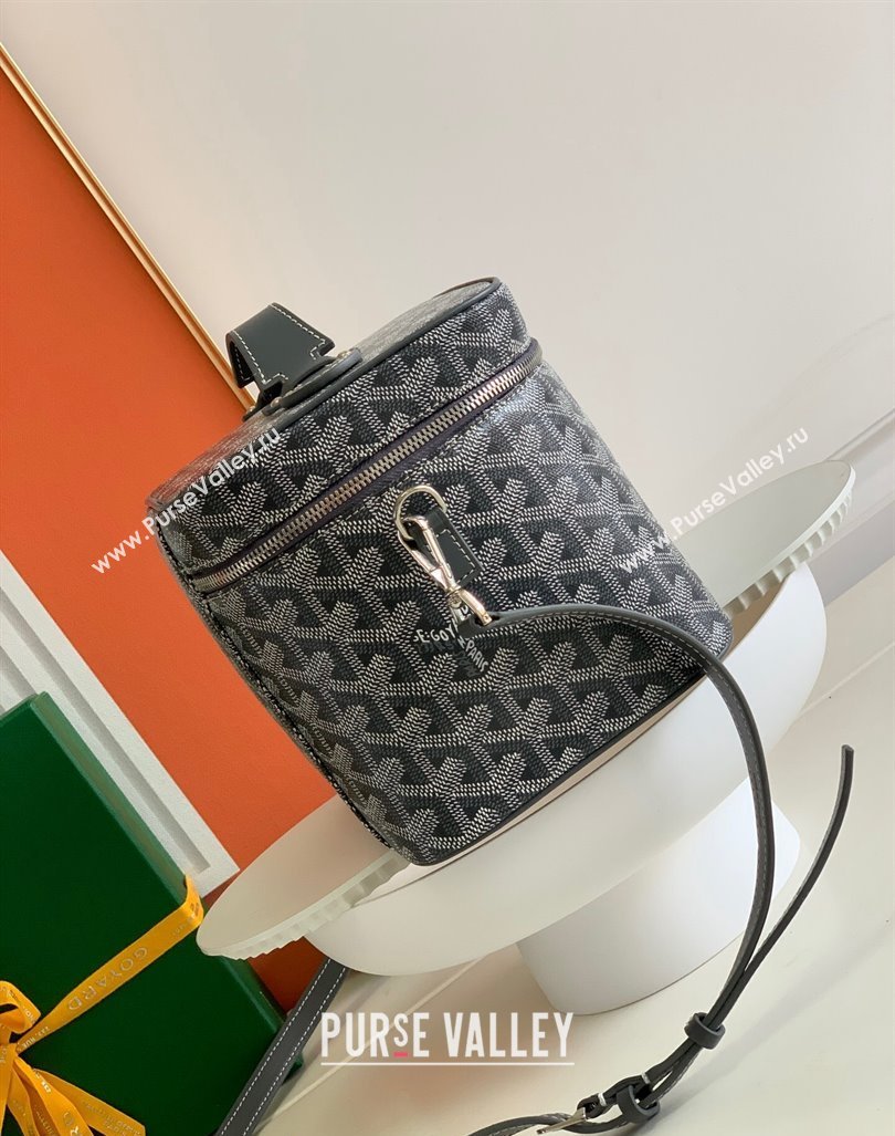 Goyard Muse Vanity Case Grey 2024 8037 (ZHANG-240221018)