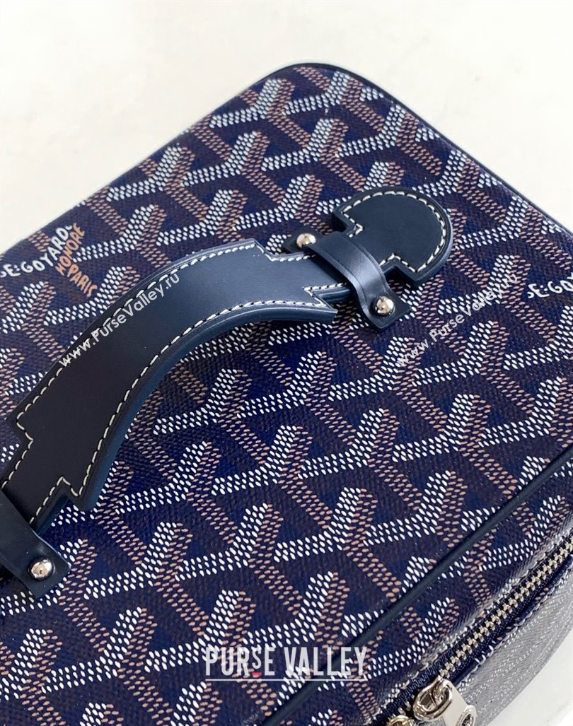 Goyard Muse Vanity Case Sky Blue 2024 8037 (ZHANG-240221019)