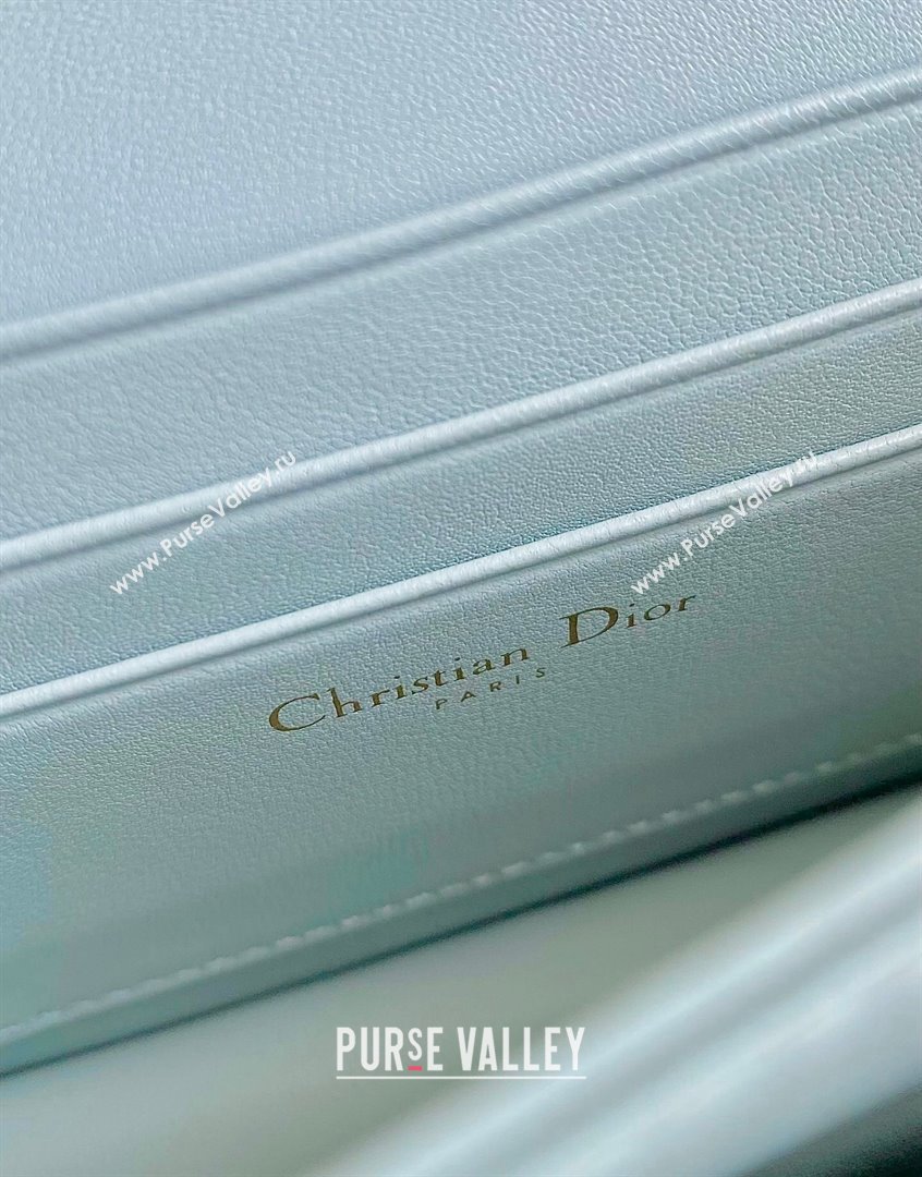 Dior Miss Dior Mini Bag in Placid Blue Cannage Lambskin 2023 (BF-230908054)