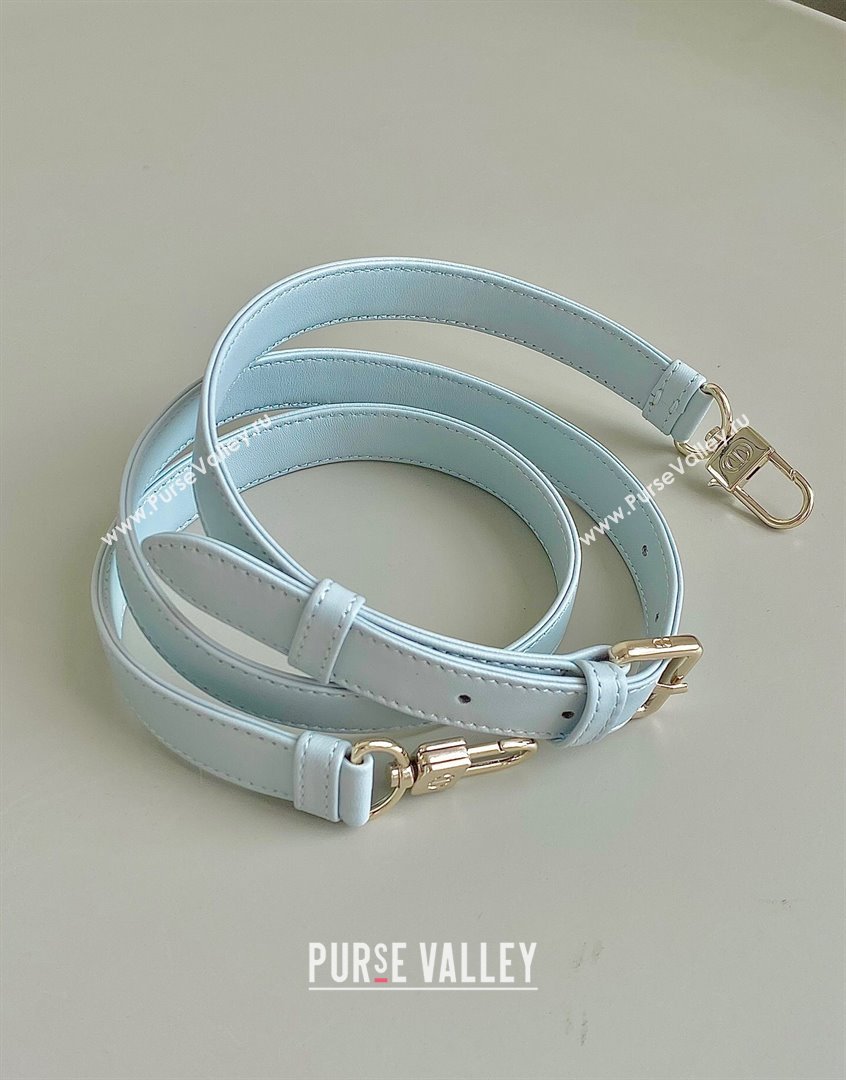 Dior Small Lady D-Joy Bag in Placid Blue Cannage Lambskin 2023 (BF-230908056)