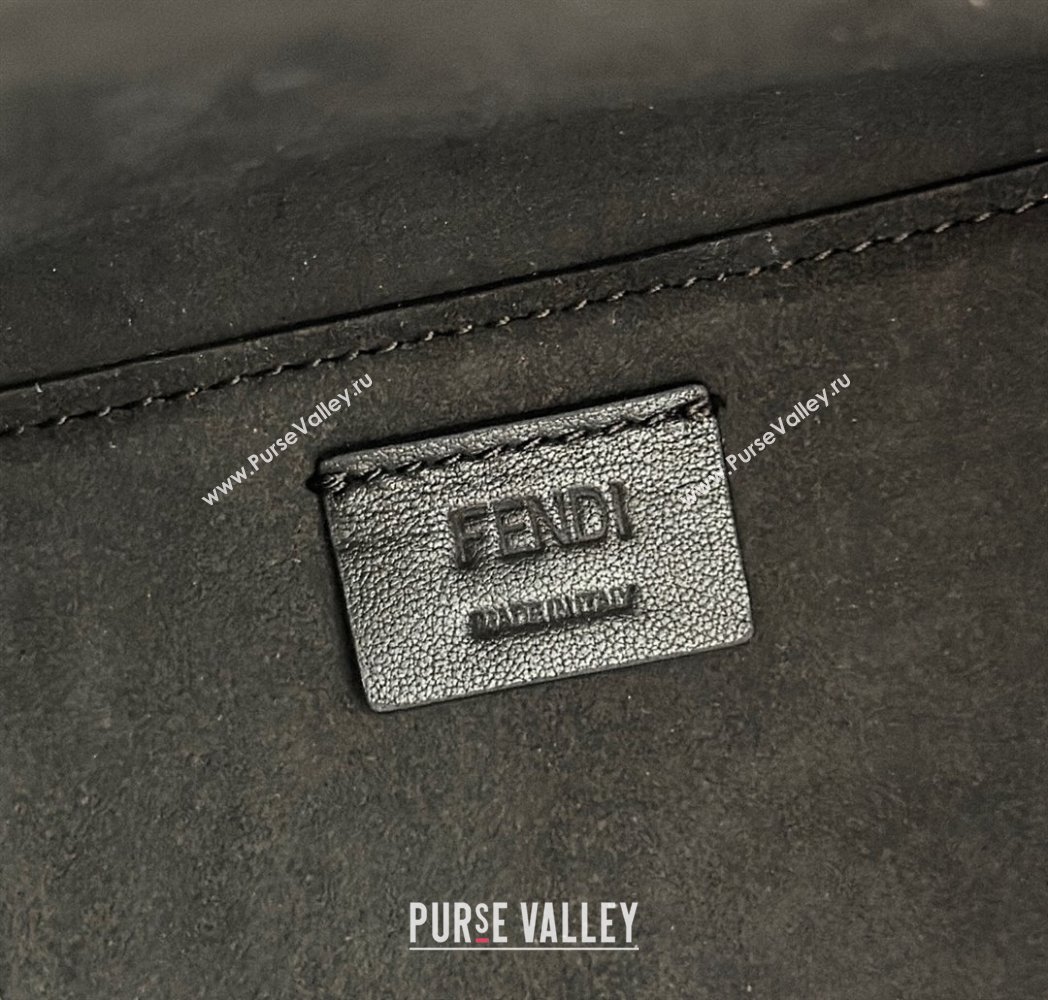 Fendi Origami Mini Bag in Brown FF jacquard fabric that can be transformed 2023 (AF-230908059)