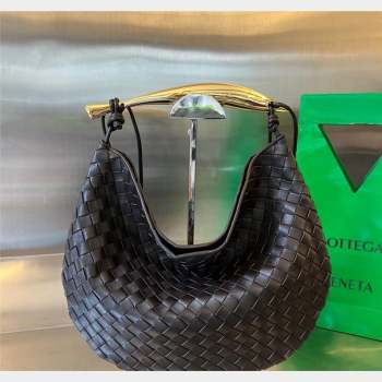 Bottega Veneta Medium Sardine Bag in Intrecciato Leather Fondant Brown 2023 754988 (WT-230908133)