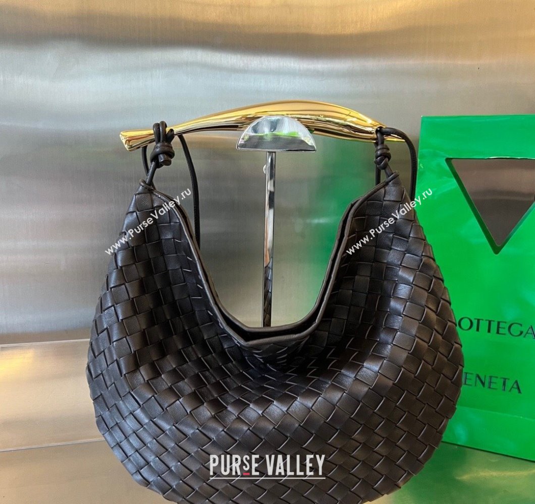 Bottega Veneta Large Sardine Bag in Intrecciato Leather Fondant Brown 2025 754988 (WT-250519018)