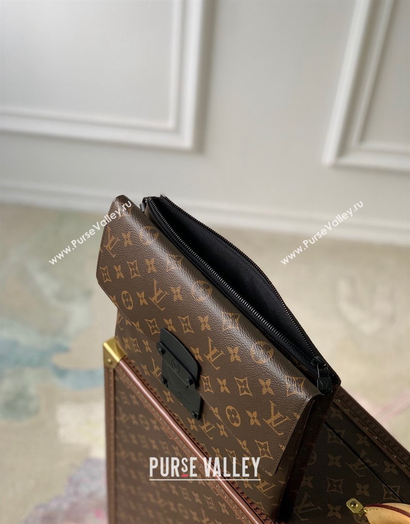 Louis Vuitton Pochette S-Lock Pouch M82598 in Monogram Canvas 2023 (KI-230907071)