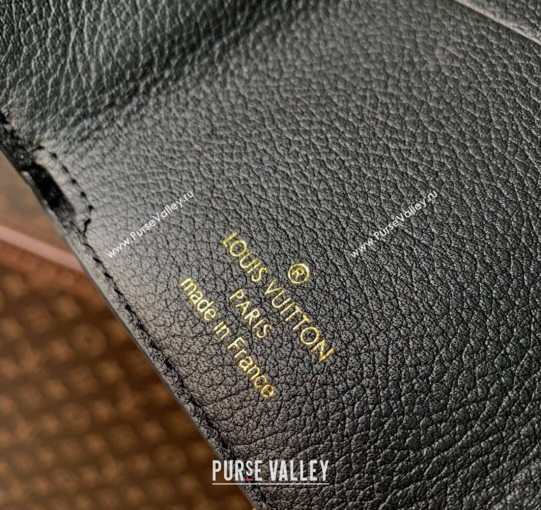 Louis Vuitton Celeste Wallet in Monogram Empreinte Leather M82133 Black 2023 (KI-230907074)