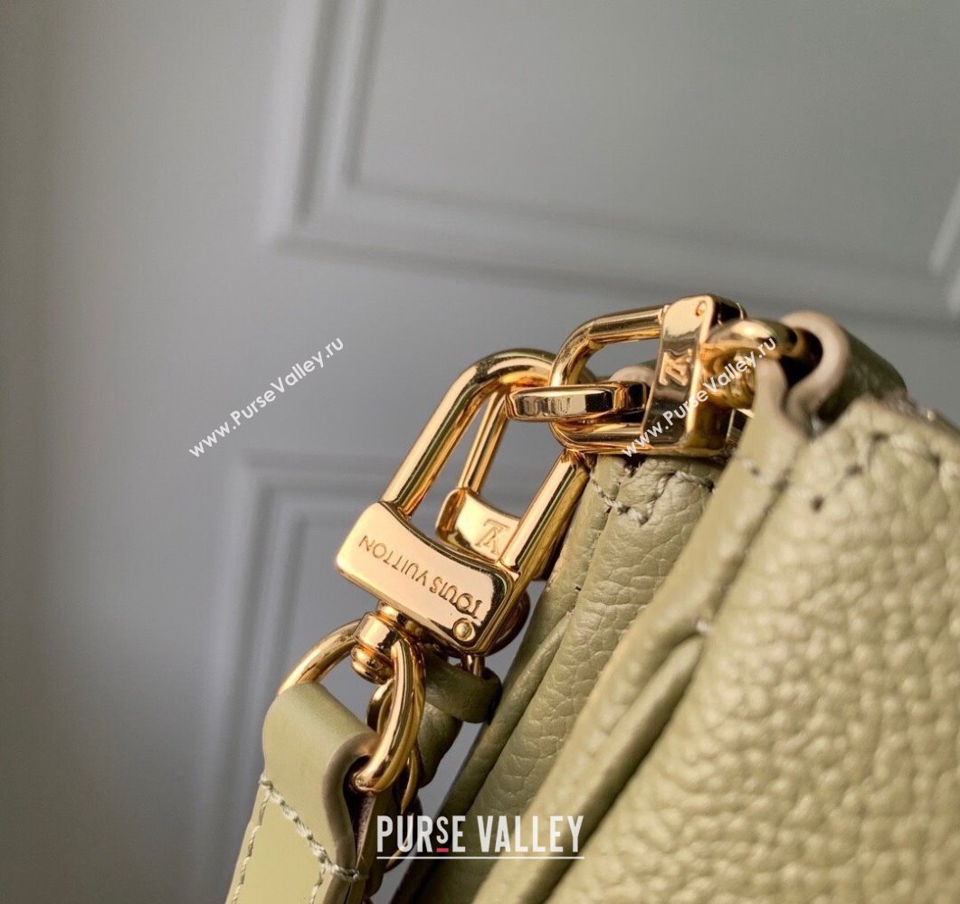 Louis Vuitton Multi Pochette Accessoires Shoulder Bag in Monogram Leather M45777 Green 2023 (KI-230907050)