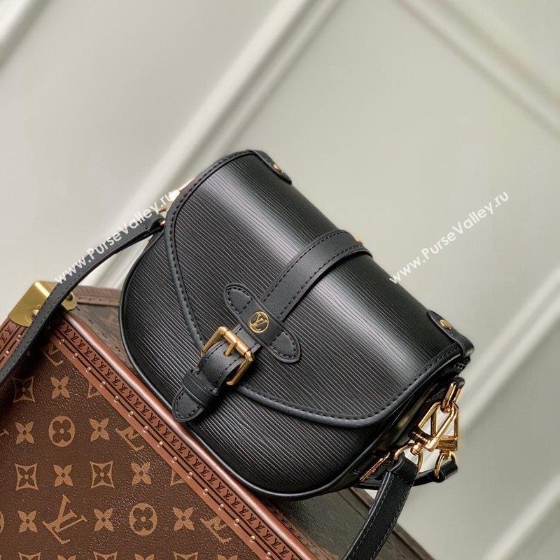 Louis Vuitton Saumur BB Top Handle bag in Epi Leather M23469 Black 2023 (KI-231020100)