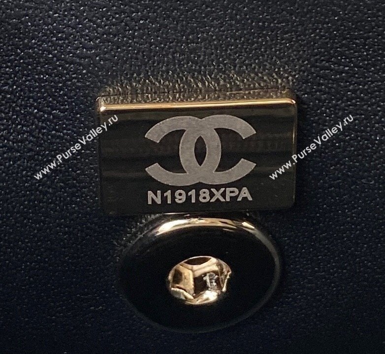 Chanel Quilted Shiny Calfskin Box Bag AS4471 Black 2023 (yezi-231020027)