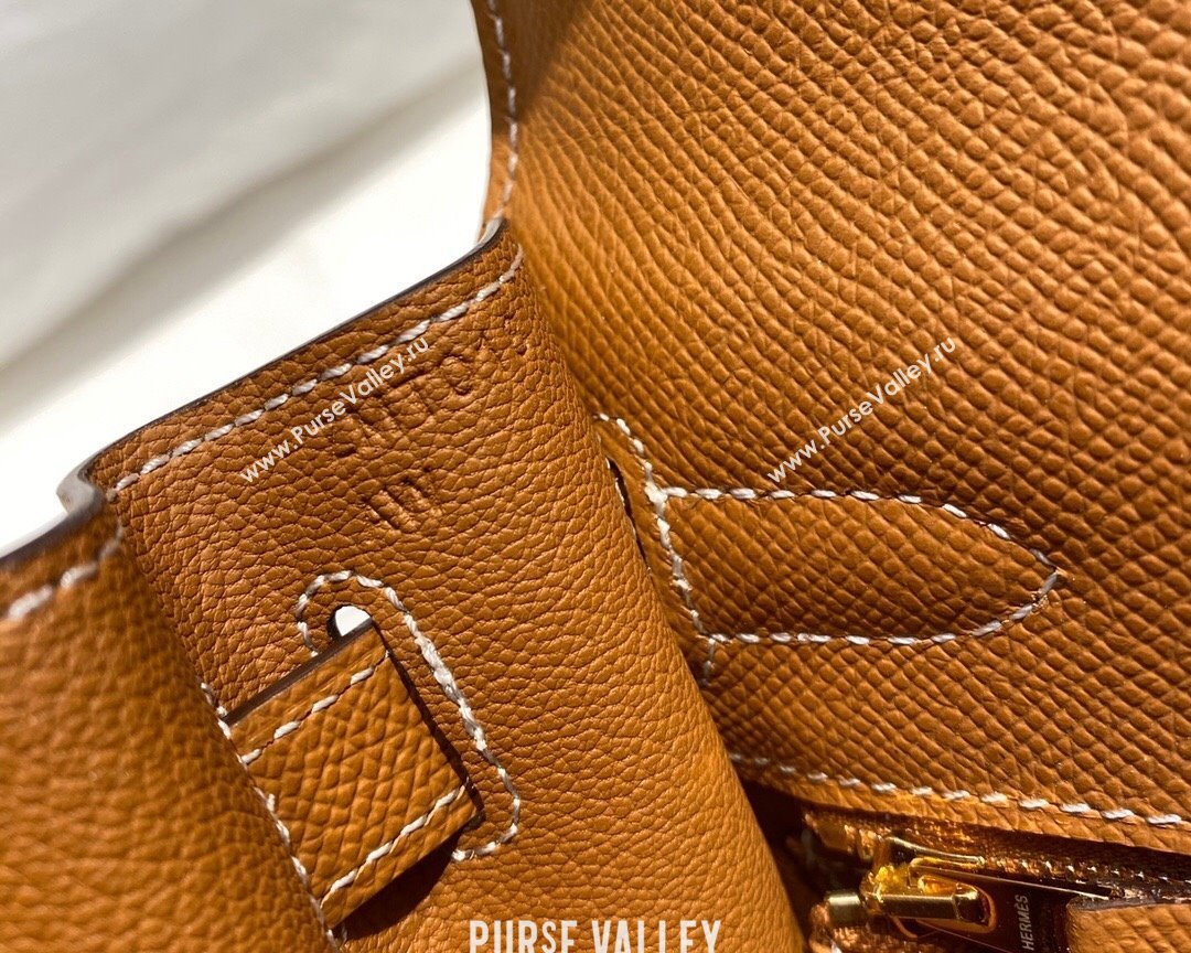 Hermes Epsom Kelly Bag 25cm 28cm in Calfskin Leather Golden Brown 2023 (FL-231021030)