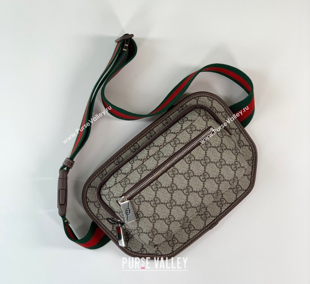 Gucci GG Canvas Belt Bag 760217 2023 (DLH-231021040)