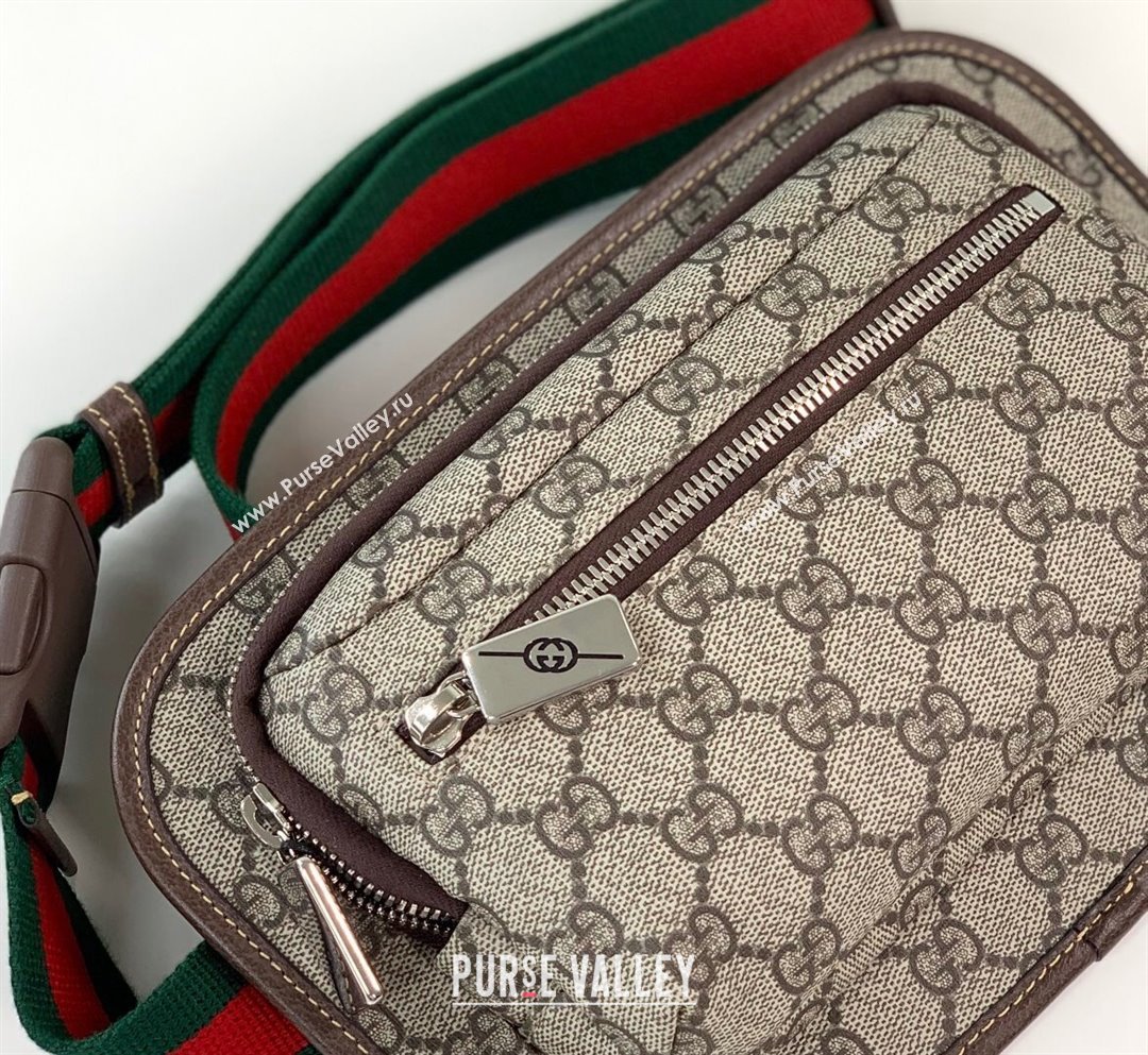 Gucci GG Canvas Belt Bag 760217 2023 (DLH-231021040)