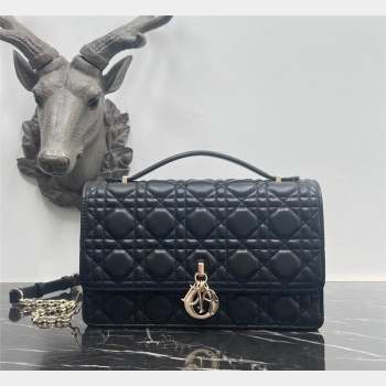 Dior Miss Dior Top handle Bag in Cannage Lambskin Black 2023 1148 (BF-231021047)