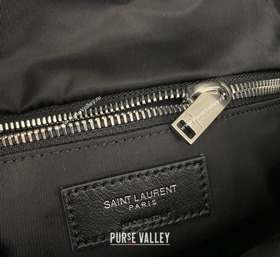 Saint Laurent Puffer Messenger Bag in Nylon Black 733630 2023 (nana-231023057)