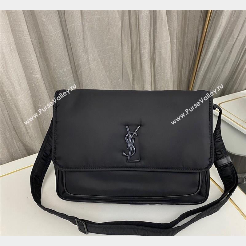 Saint Laurent Niki Messenger Bag in Nylon bag Black 757146 2023 (nana-231023058)