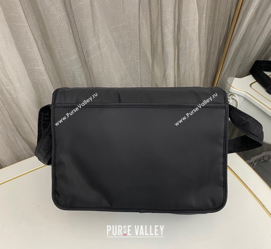 Saint Laurent Niki Messenger Bag in Nylon bag Black 757146 2023 (nana-231023058)