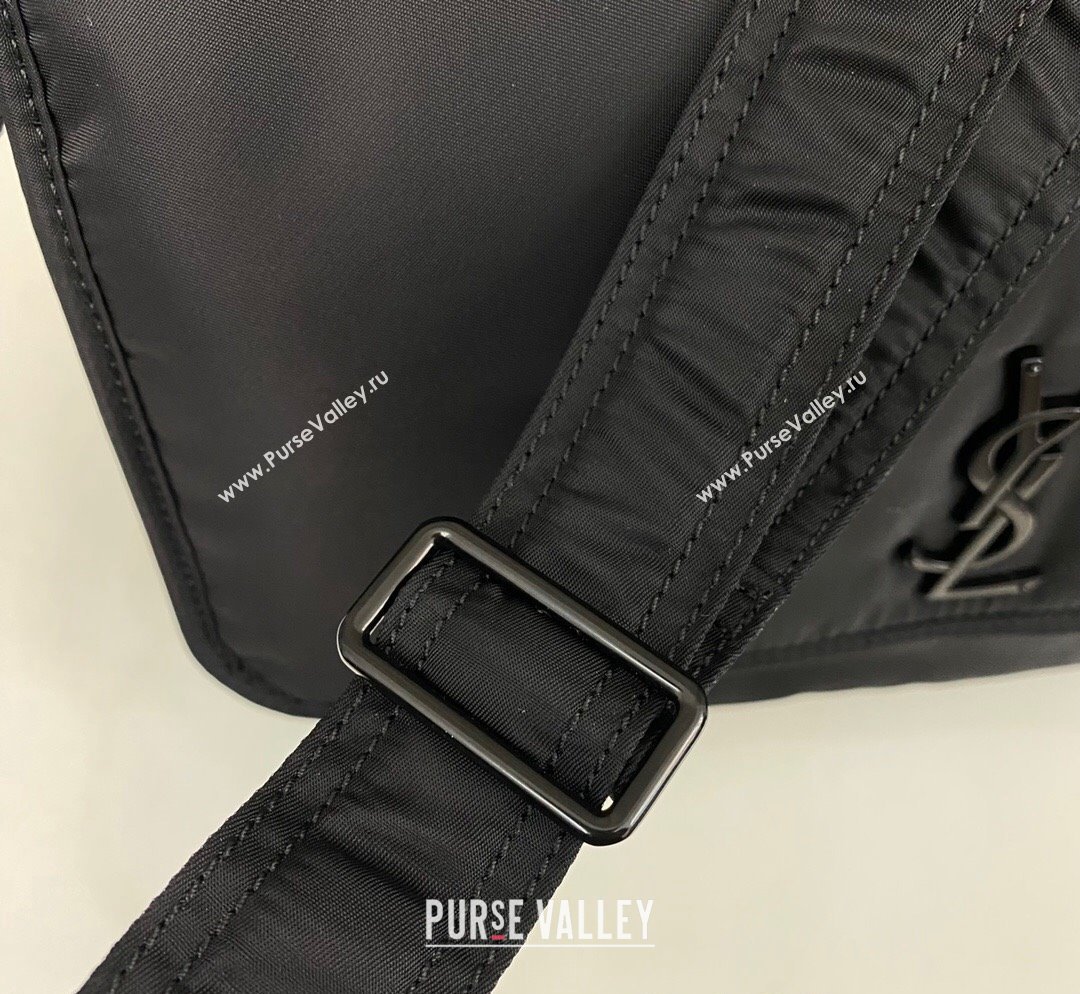 Saint Laurent Niki Messenger Bag in Nylon bag Black 757146 2023 (nana-231023058)