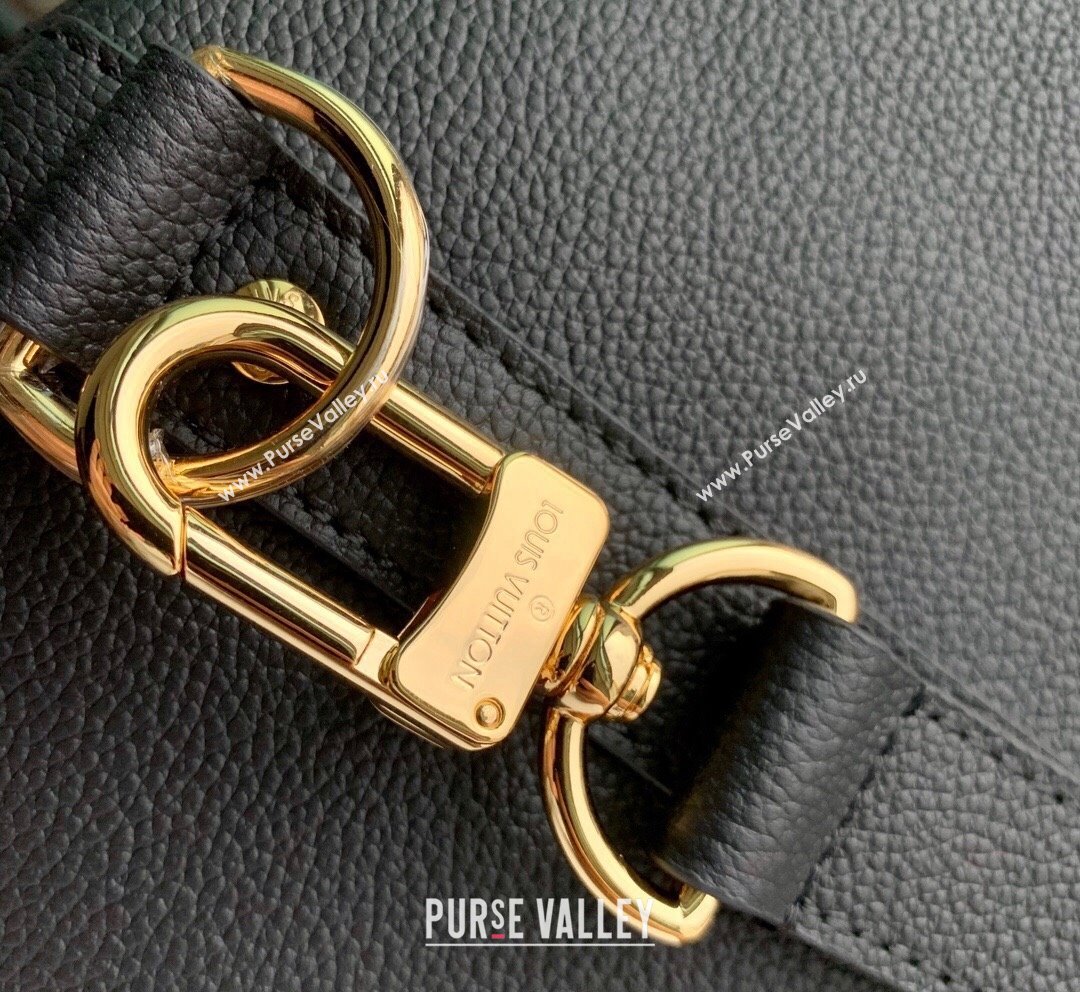 Louis Vuitton Keepall Bandouliere 45 Bag in Monogram Empreinte Leather M46670 Black Beige 2023 (KI-231020093)