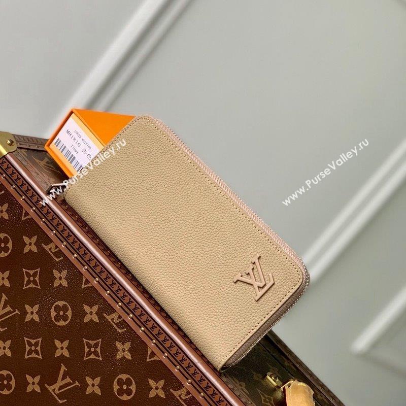 Louis Vuitton Brazza Wallet in Calf Leather M81810 Beige 2023 (KI-231031080)