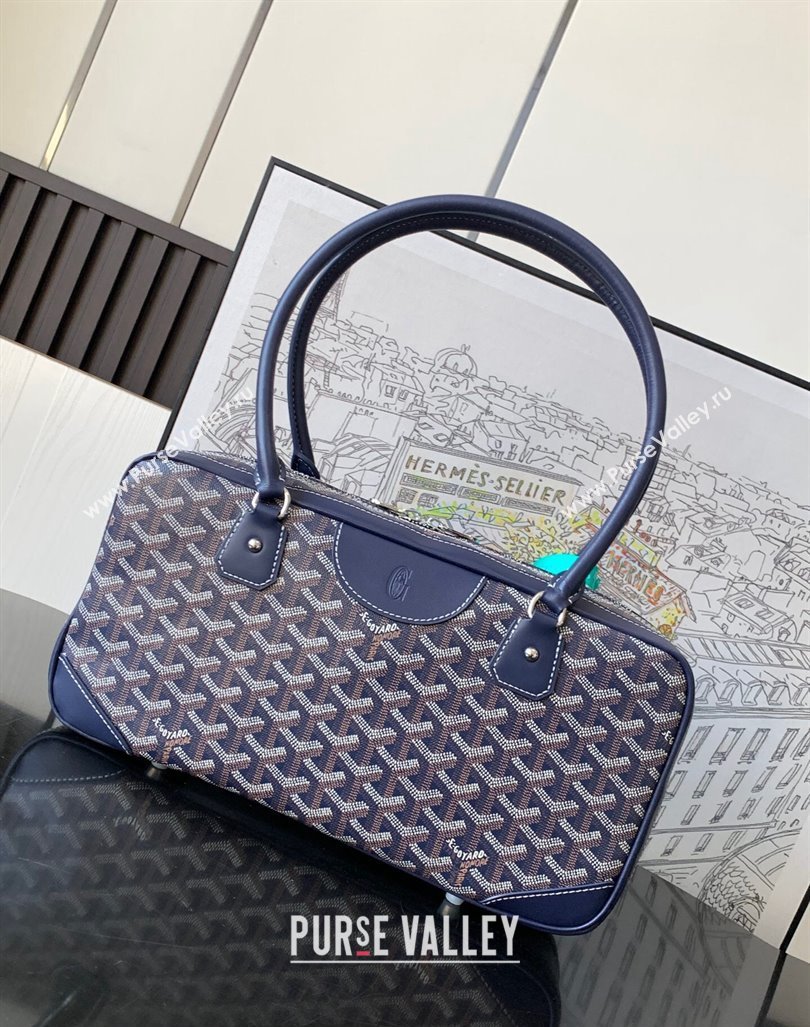 Goyard Vintage Shoulder Bag Navy Blue 2023 GY8035 (ZHANG-231101010)