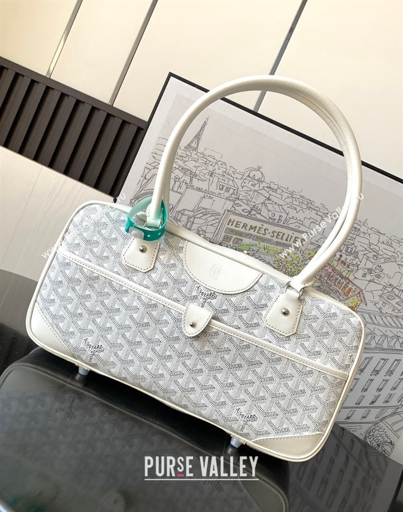 Goyard Vintage Shoulder Bag White 2023 GY8035 (ZHANG-231101011)