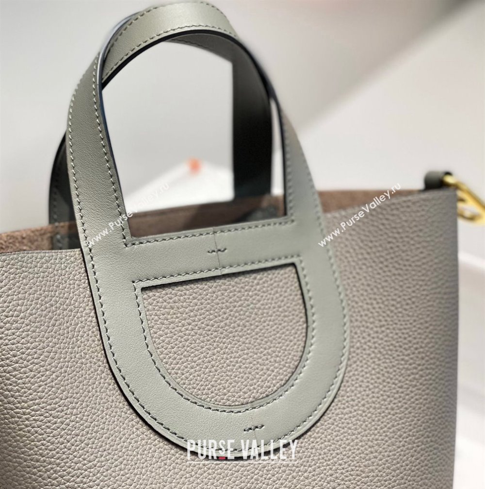 Hermes In-The-Loop Mini Bag 18cm in Original Calf Leather Cloud Grey 2023 (FL-231101046)