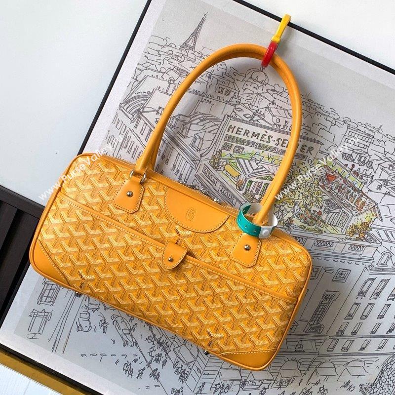 Goyard Vintage Shoulder Bag Yellow 2023 GY8035 (ZHANG-231101012)