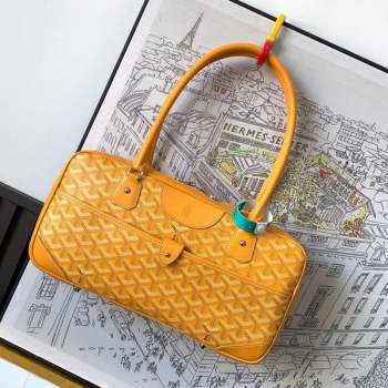 Goyard Vintage Shoulder Bag Yellow 2023 GY8035 (ZHANG-231101012)