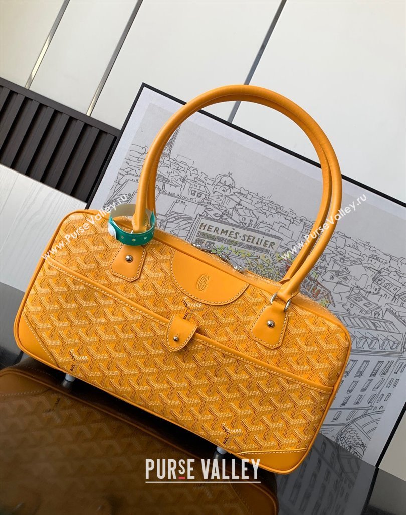 Goyard Vintage Shoulder Bag Yellow 2023 GY8035 (ZHANG-231101012)