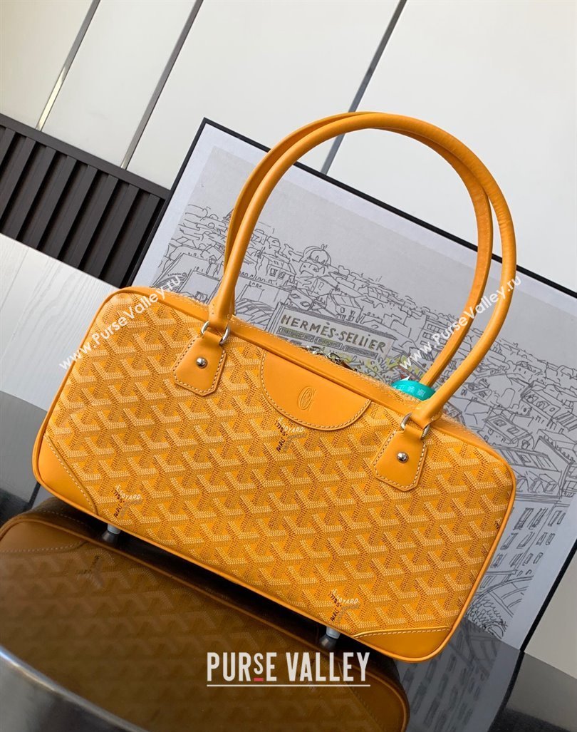 Goyard Vintage Shoulder Bag Yellow 2023 GY8035 (ZHANG-231101012)