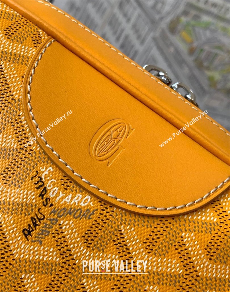 Goyard Vintage Shoulder Bag Yellow 2023 GY8035 (ZHANG-231101012)