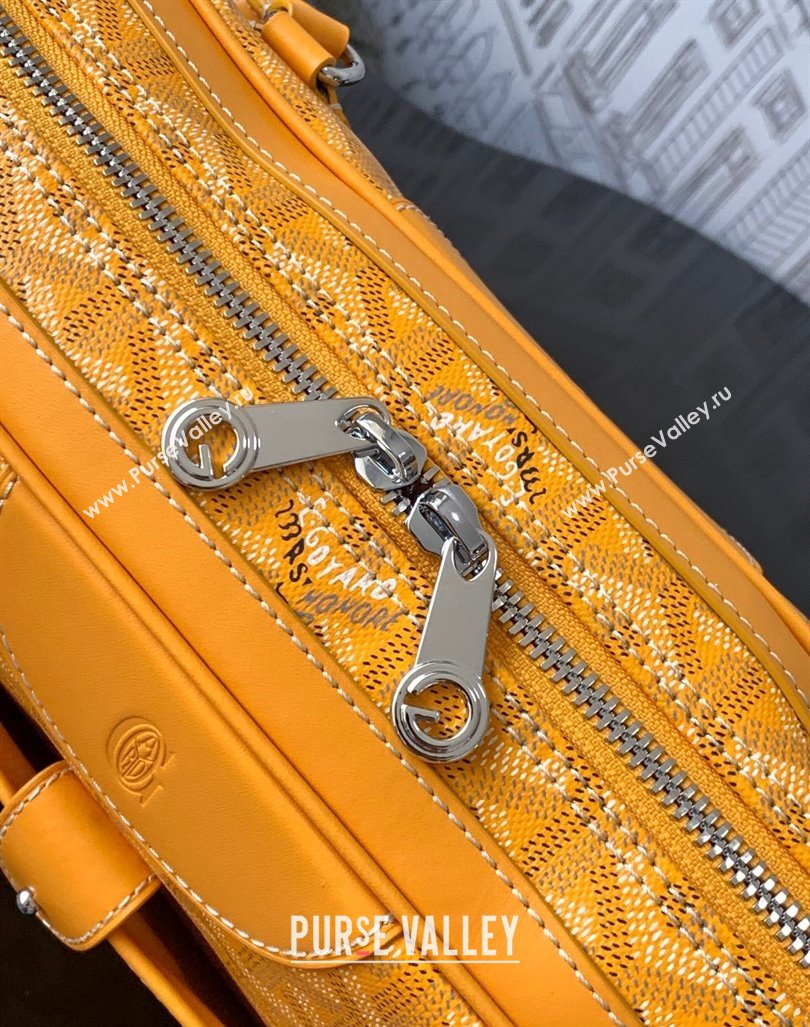 Goyard Vintage Shoulder Bag Yellow 2023 GY8035 (ZHANG-231101012)