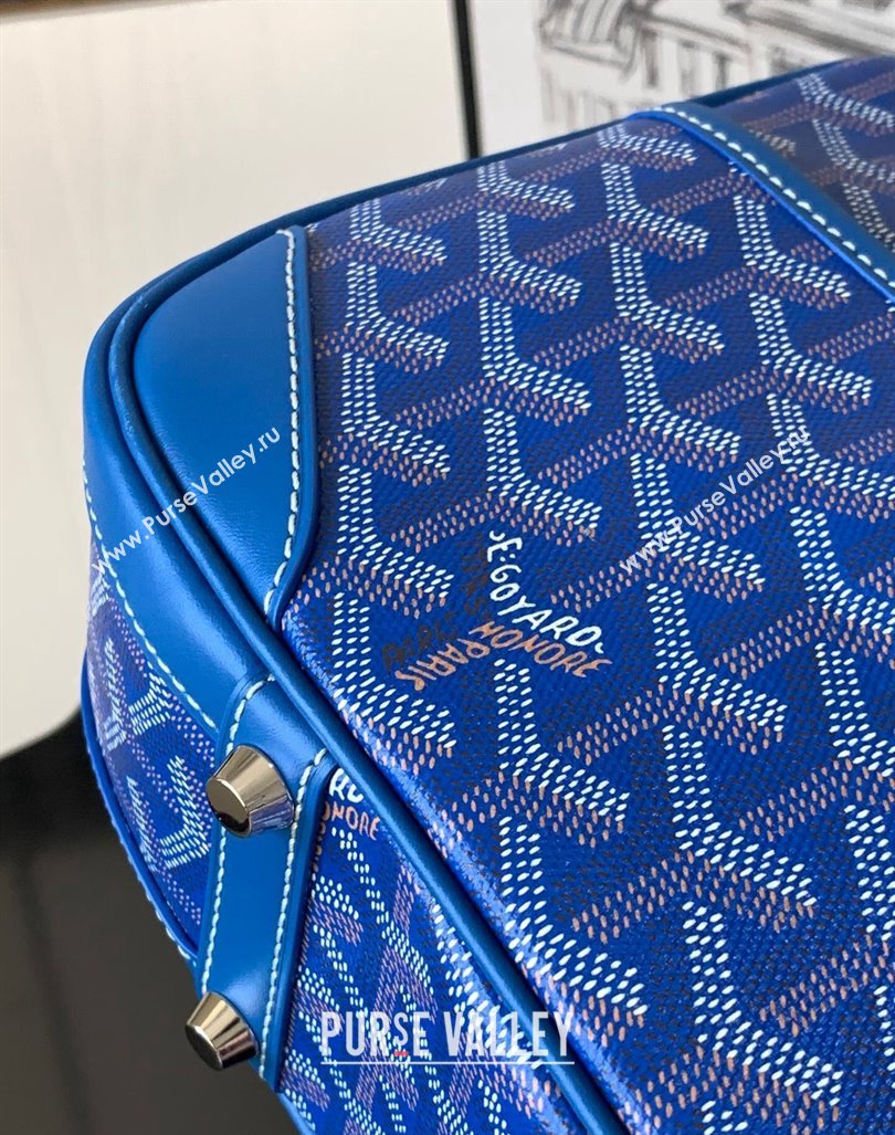 Goyard Vintage Shoulder Bag Sky Blue 2023 GY8035 (ZHANG-231101013)