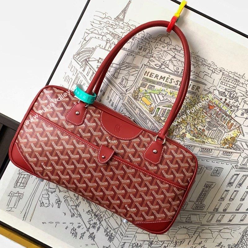 Goyard Vintage Shoulder Bag Red 2023 GY8035 (ZHANG-231101017)