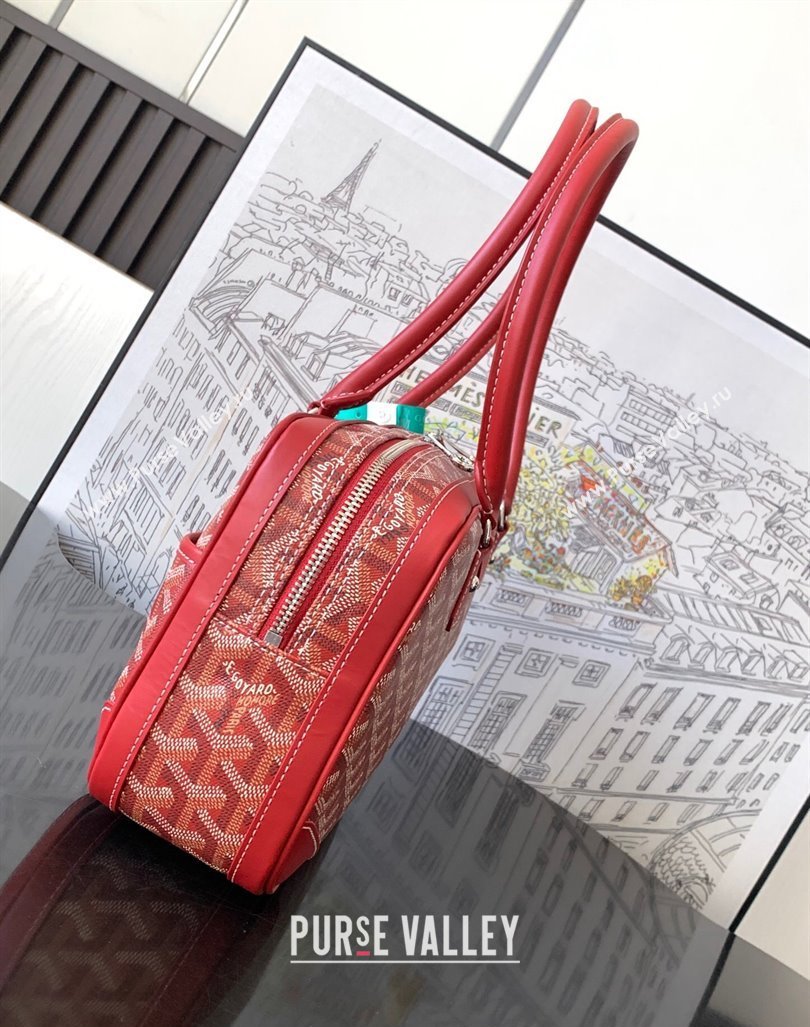 Goyard Vintage Shoulder Bag Red 2023 GY8035 (ZHANG-231101017)