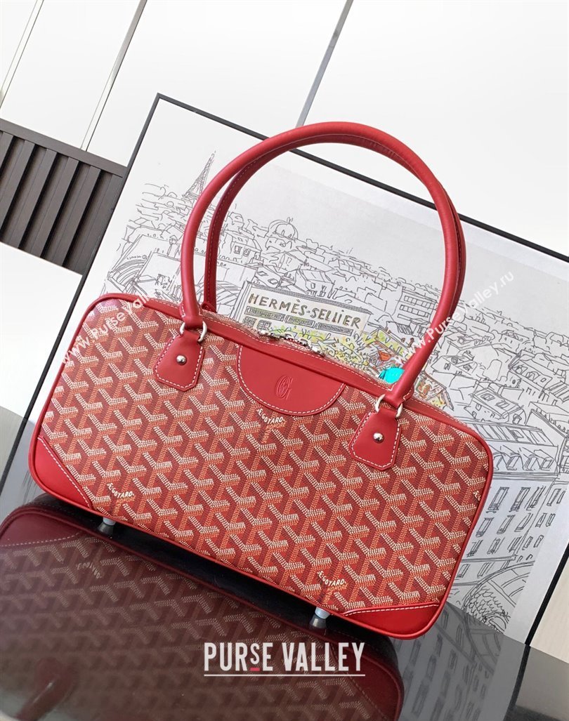 Goyard Vintage Shoulder Bag Red 2023 GY8035 (ZHANG-231101017)