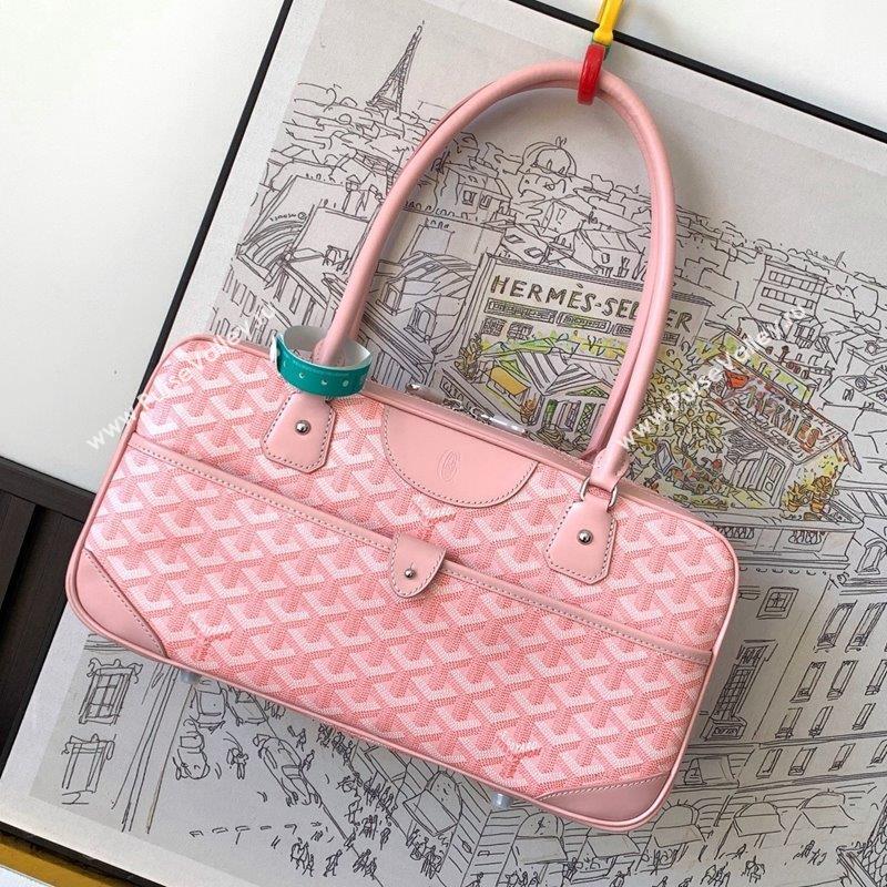 Goyard Vintage Shoulder Bag Light Pink 2023 GY8035 (ZHANG-231101018)