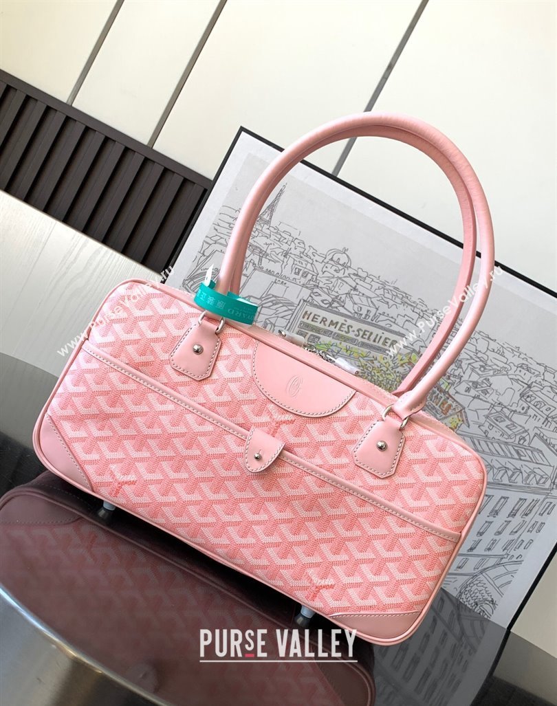 Goyard Vintage Shoulder Bag Light Pink 2023 GY8035 (ZHANG-231101018)