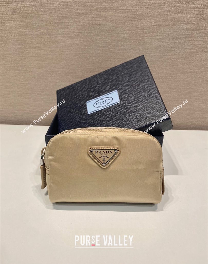 Prada Re-Nylon necessaire pouch 1NA339 Beige 2023 (YZ-231102004)