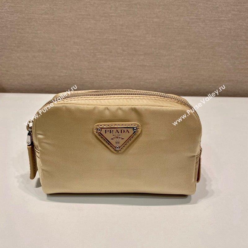 Prada Re-Nylon necessaire pouch 1NA339 Beige 2023 (YZ-231102004)