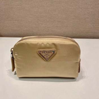 Prada Re-Nylon necessaire pouch 1NA339 Beige 2023 (YZ-231102004)