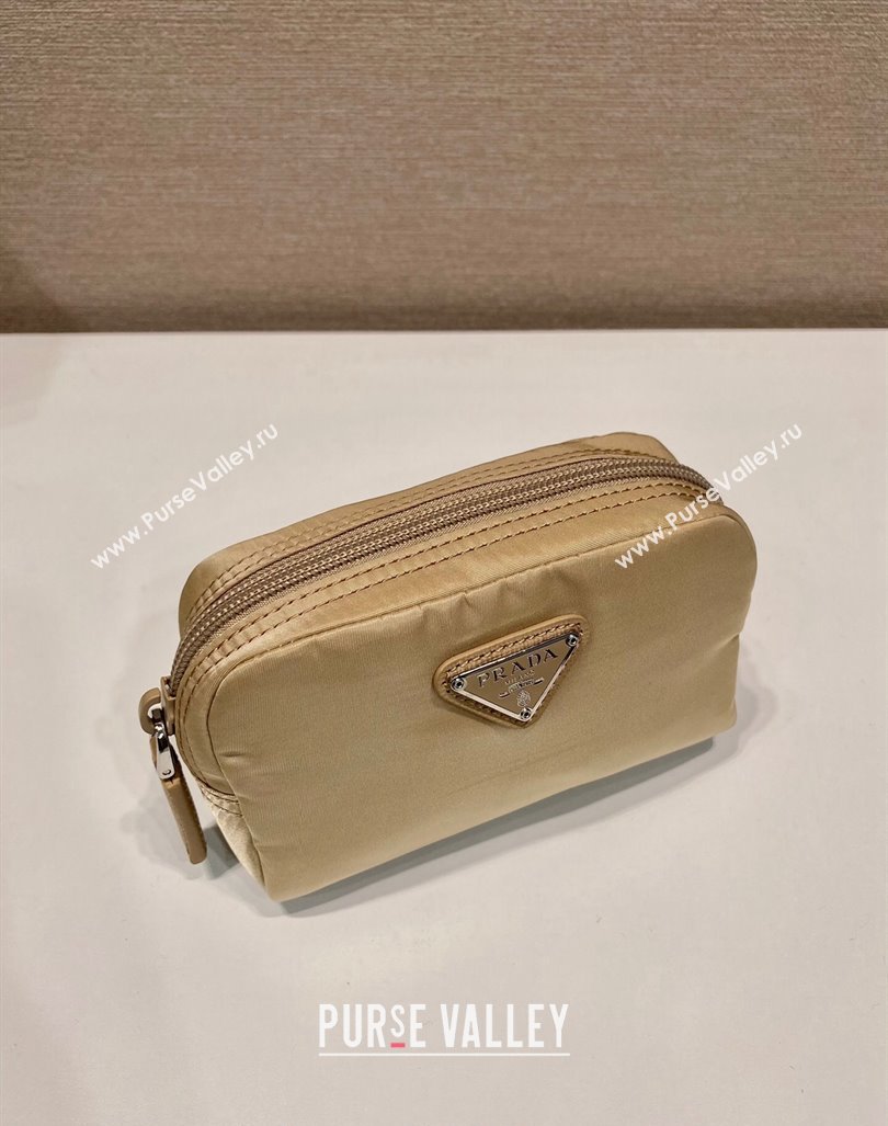 Prada Re-Nylon necessaire pouch 1NA339 Beige 2023 (YZ-231102004)