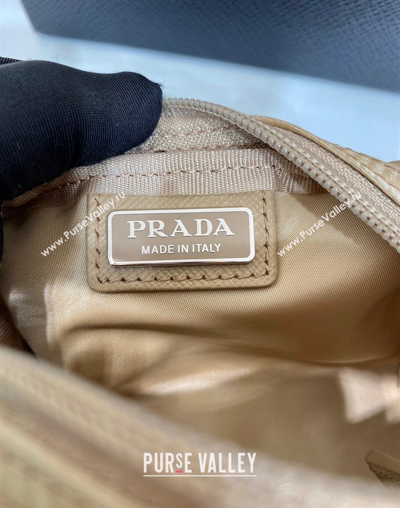 Prada Re-Nylon necessaire pouch 1NA339 Beige 2023 (YZ-231102004)