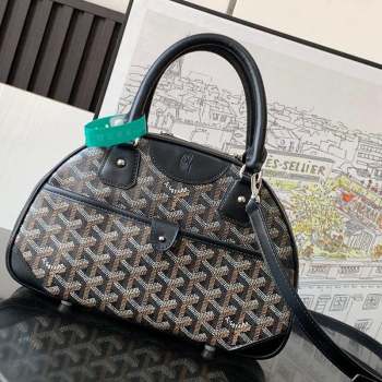 Goyard Vintage Bowling Bag Black 2023 GY8036 (ZHANG-231101020)