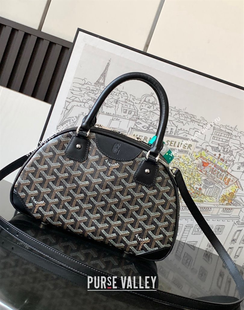 Goyard Vintage Bowling Bag Black 2023 GY8036 (ZHANG-231101020)