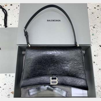 Balenciaga Crush Medium Sling Bag in calfskin and aged-silver hardware 2023 (JM-231102027)