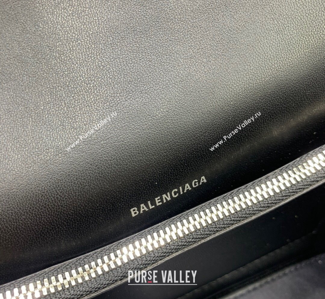 Balenciaga Crush Small Sling Bag in calfskin and aged-silver hardware 2023 (JM-231102028)