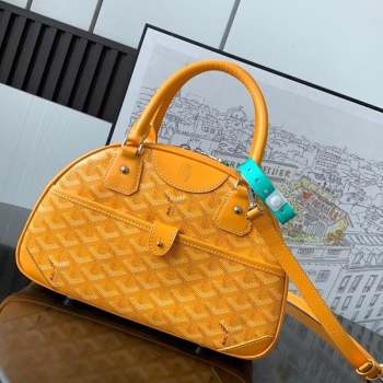 Goyard Vintage Bowling Bag Yellow 2023 GY8036 (ZHANG-231101024)